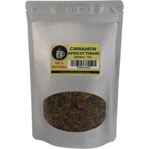 Cinnamon Apricot Tisane Herbal Loose Tea CAFFEINE FREE