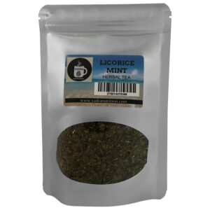 Premium Licorice Mint Tea Herbal Loose Leaf caffeine free