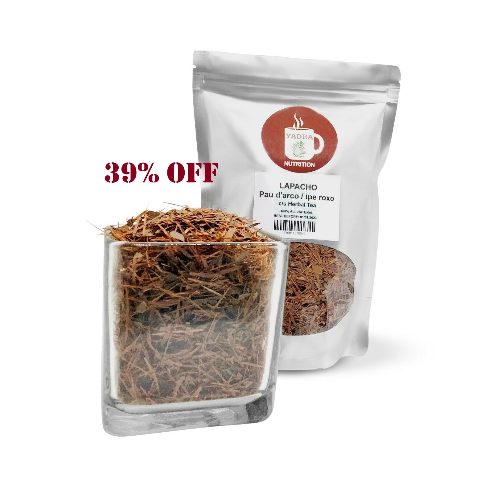 GreenHeart Lapacho Herbal Tea – Pau D’Arco, Taheebo, Ipe Roxo – Highest Quality Loose Tea