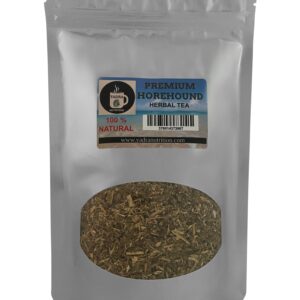 White Horehound Herbal Tea Cut and Shifted Marrubium Vulgare