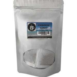 Crimson Berry Premium 100 Tea Bags 100% All-natural