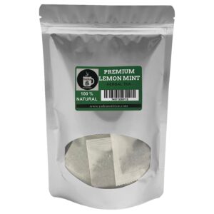 Lemon Mint Tea Premium Tea Bags 100% All-natural