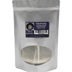 Tropical Hawaiian Fruit Tea Premium Tea Bags 100% All-natural
